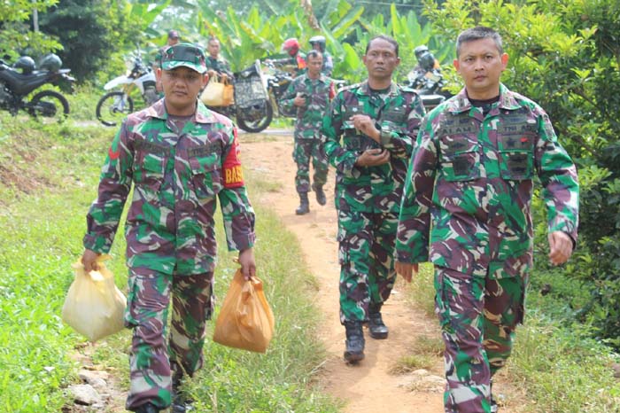 Ratusan Personil Kodim Batang Datangi Dua Desa, Ternyata Ini Tujuannya