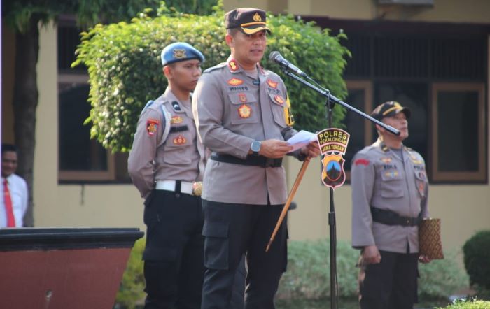 Kapolres Pekalongan Pimpin Upacara Peringatan Hari Sumpah Pemuda ke-95 Tahun 2023