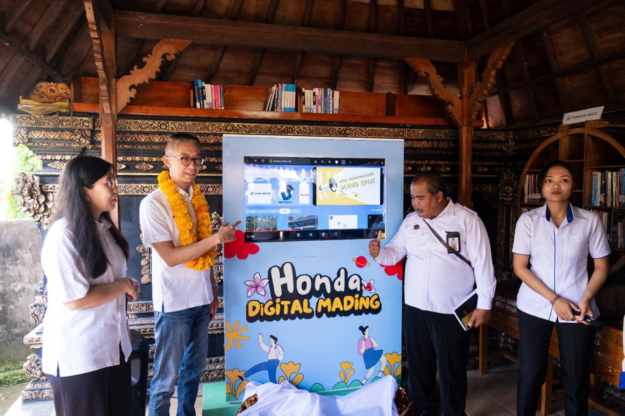 Astra Motor Gagas Program Pendidikan dan Lingkungan untuk Tumbuhkan Karakter Gen-Z di SMA Negeri 1 Gianyar