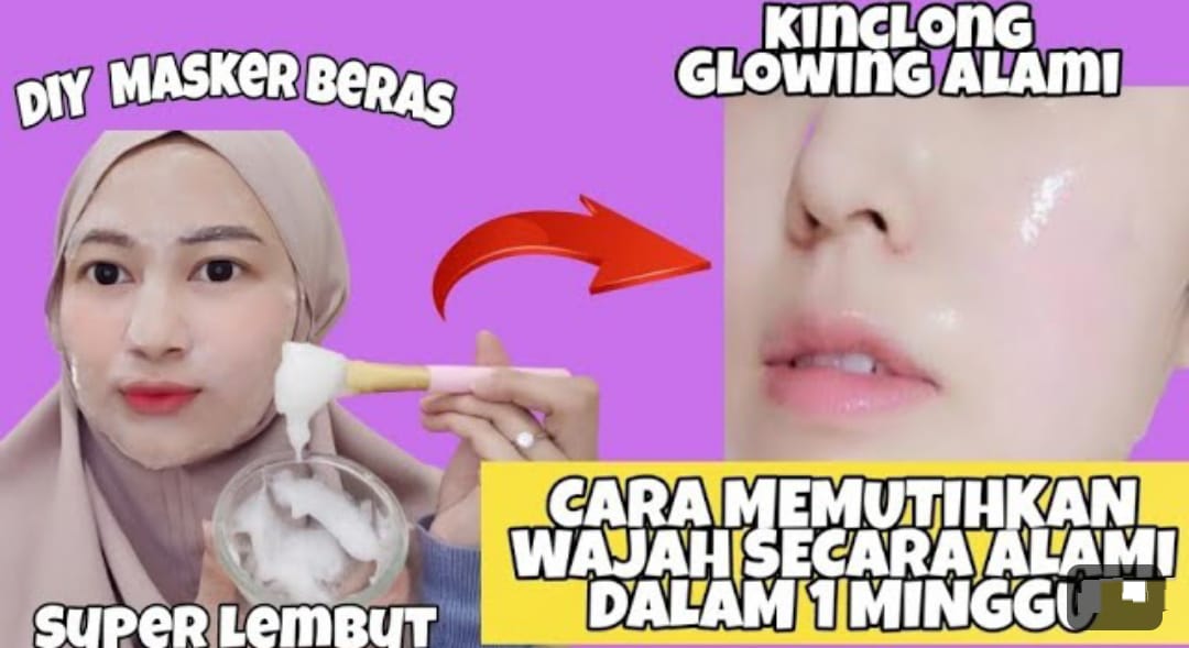 2 Cara Membuat Wajah Awet Muda dan Kencang Dengan Air Beras, Cuma Pakai 1 Bahan Wajah Glowing Tanpa Noda