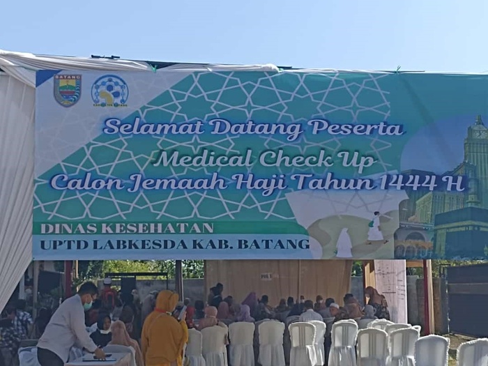  700 an Calhaj Mulai Jalani Cek Kesehatan