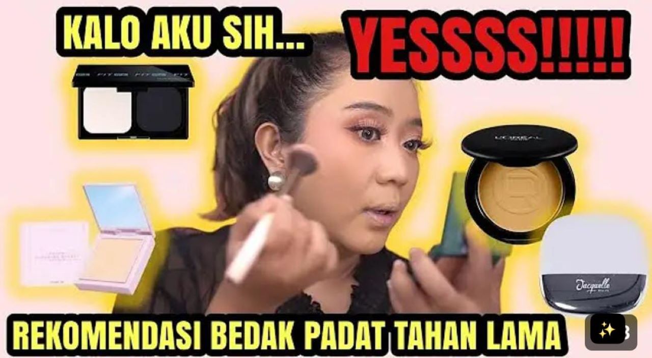 4 Bedak Padat Tahan Lama Anti Air yang Cocok Dipakai Saat Liburan! Make up jadi Flawless dan Cantik Natural