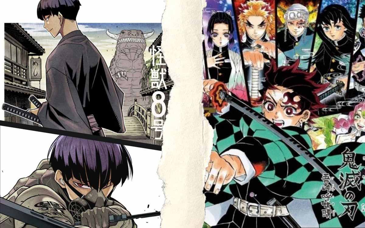 Crossover Epik! Apa Jadinya Kalau Hoshina Soshiro dari Kaiju No. 8 Pindah ke Anime Demon Slayer?