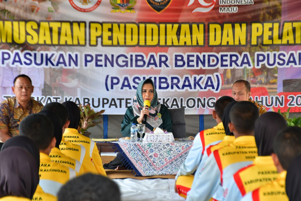 Calon Paskibraka Kabupaten Pekalongan 2024 Terima Arahan dan Motivasi dari Bupati Fadia Arafiq