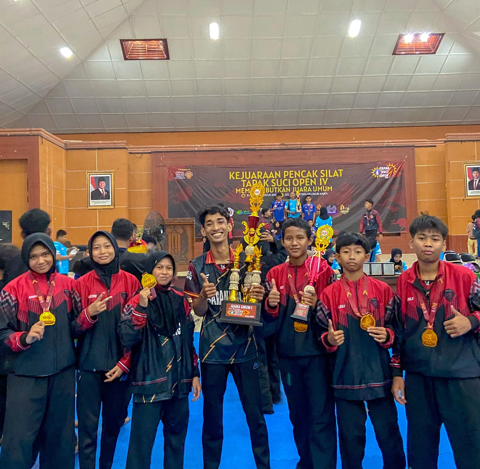 SMP Muhammadiyah Bligo Sabet Juara Umum 1 Kejuaraan Tapak Suci Open IV Kabupaten Pekalongan 2026