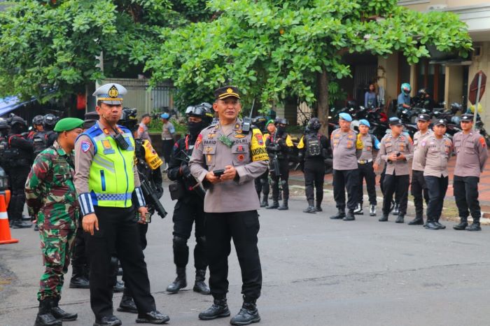 Pengamanan Ketat Debat Paslon Bupati Pekalongan, Ratusan Personel Gabungan Dikerahkan