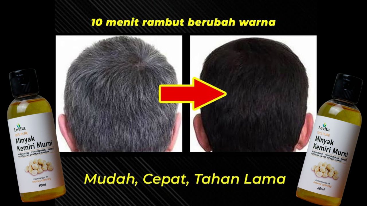 Inilah 3 Minyak Rambut Penghilang Uban di Indomaret, Sekali Oles Rambut Kembali Hitam Tanpa Perlu Dicabut