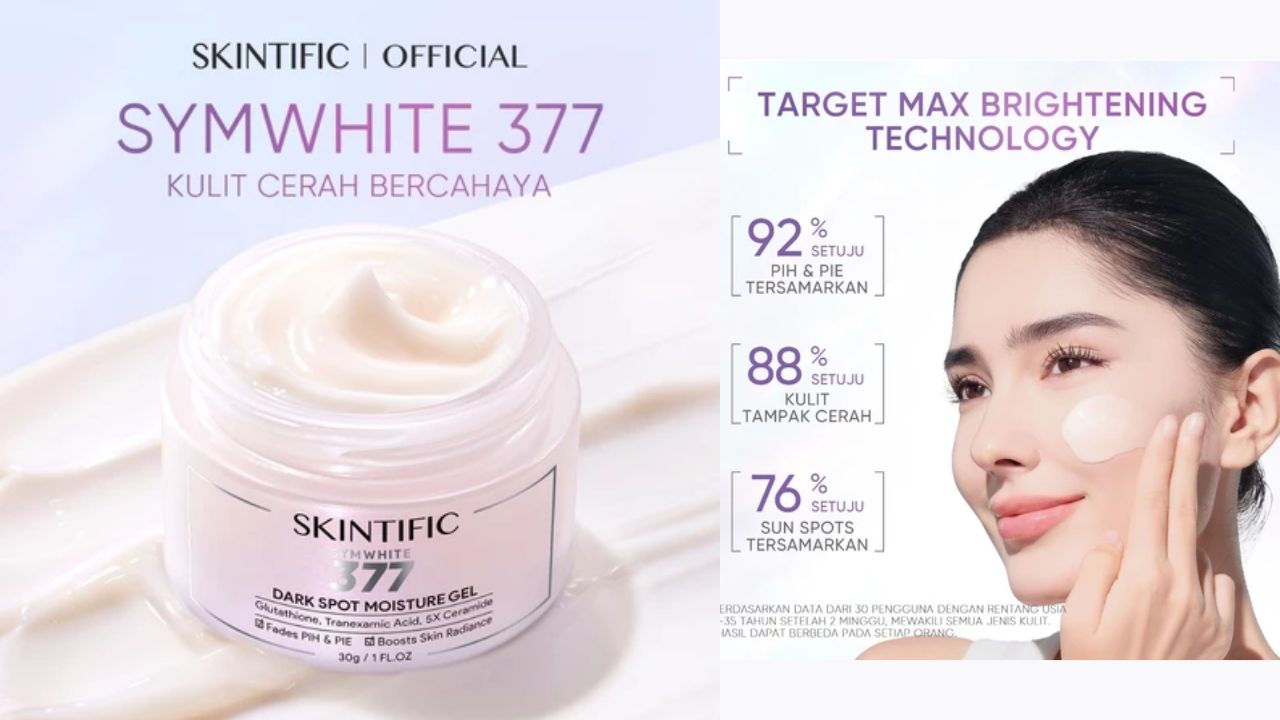 Review Skintific Symwhite 377 Dark Spot Oil Control Moisturizer Gel, Welcome Kulit Glowing