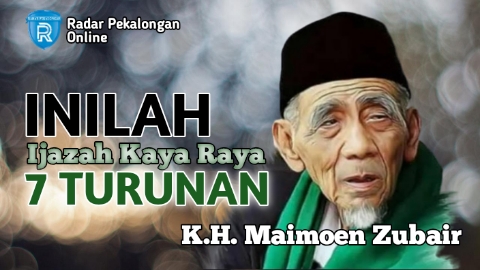 Ingin Kaya Raya? Baca Ijazah Agar Kaya 7 Turunan dari Mbah Moen atau K.H. Maimoen Zubair Ini