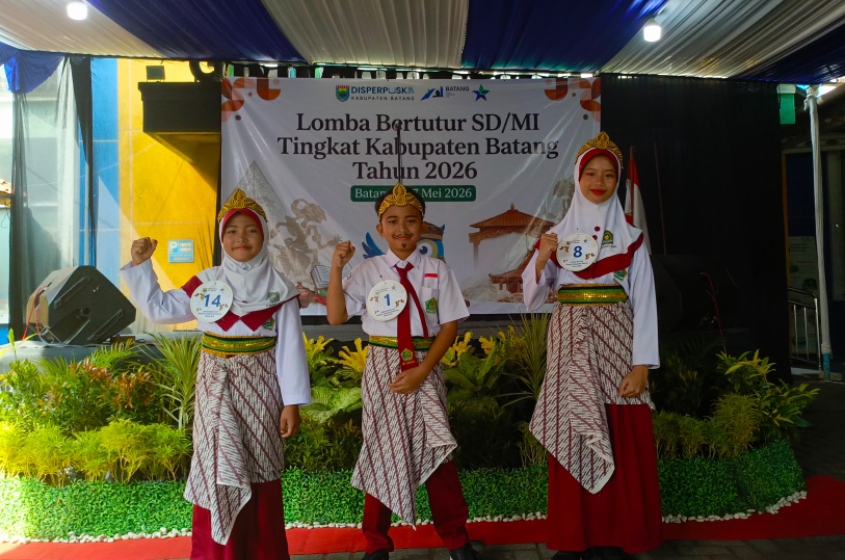 Lomba Bertutur Disperpuska Batang 2026 Jadi Strategi Tekan Krisis Literasi Anak