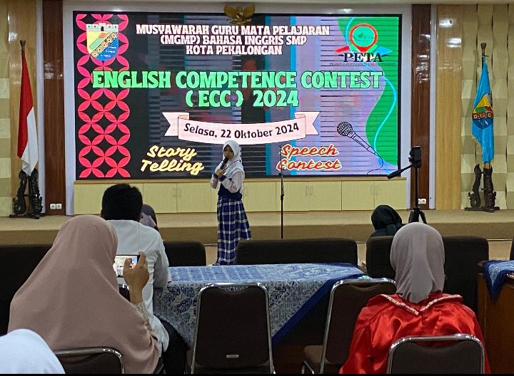 MGMP Bahasa Inggris Gelar English Competence Contest 2024 