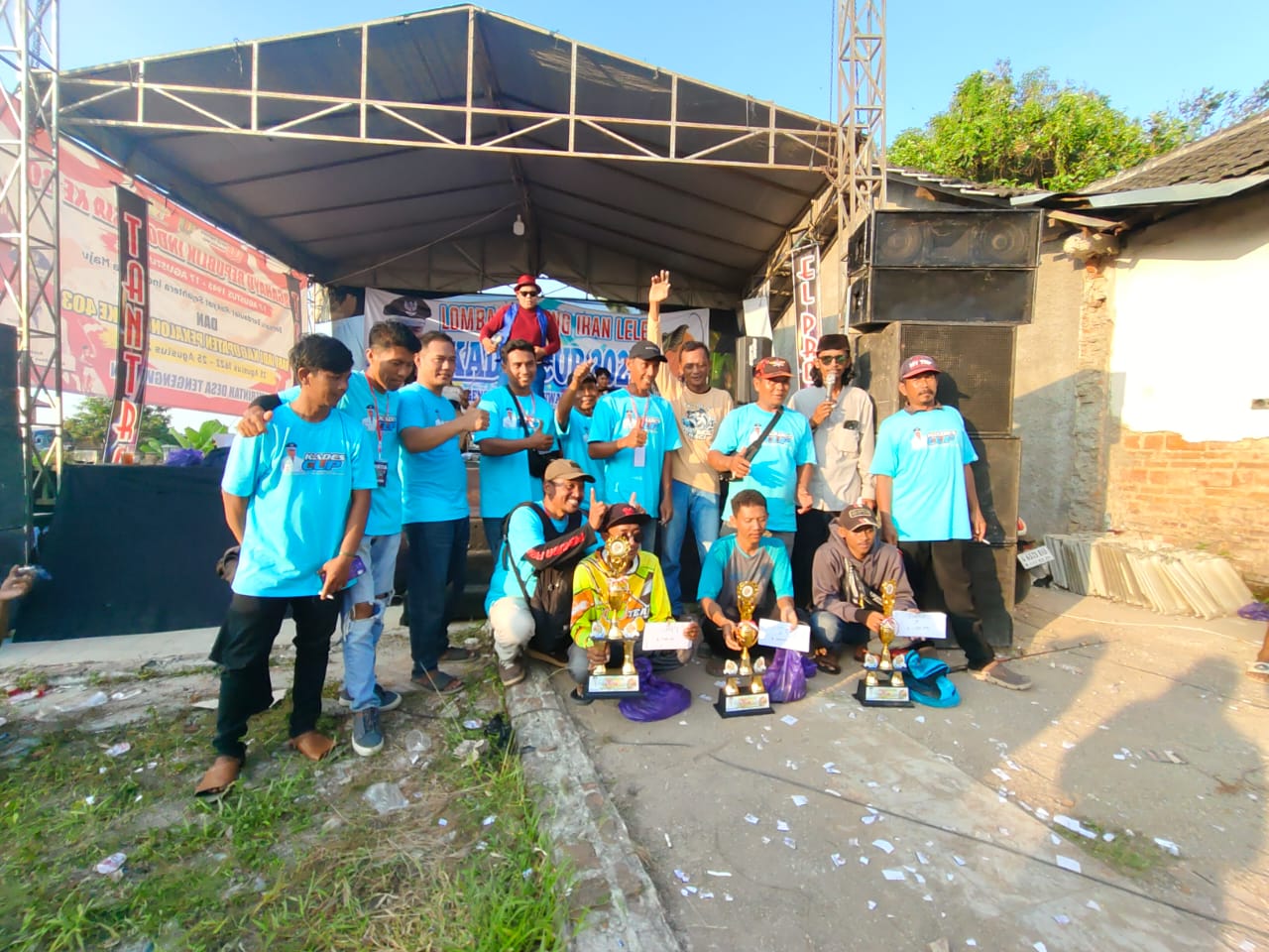 Lomba Mancing Perdana di Tengeng Wetan Diikuti Ribuan Peserta