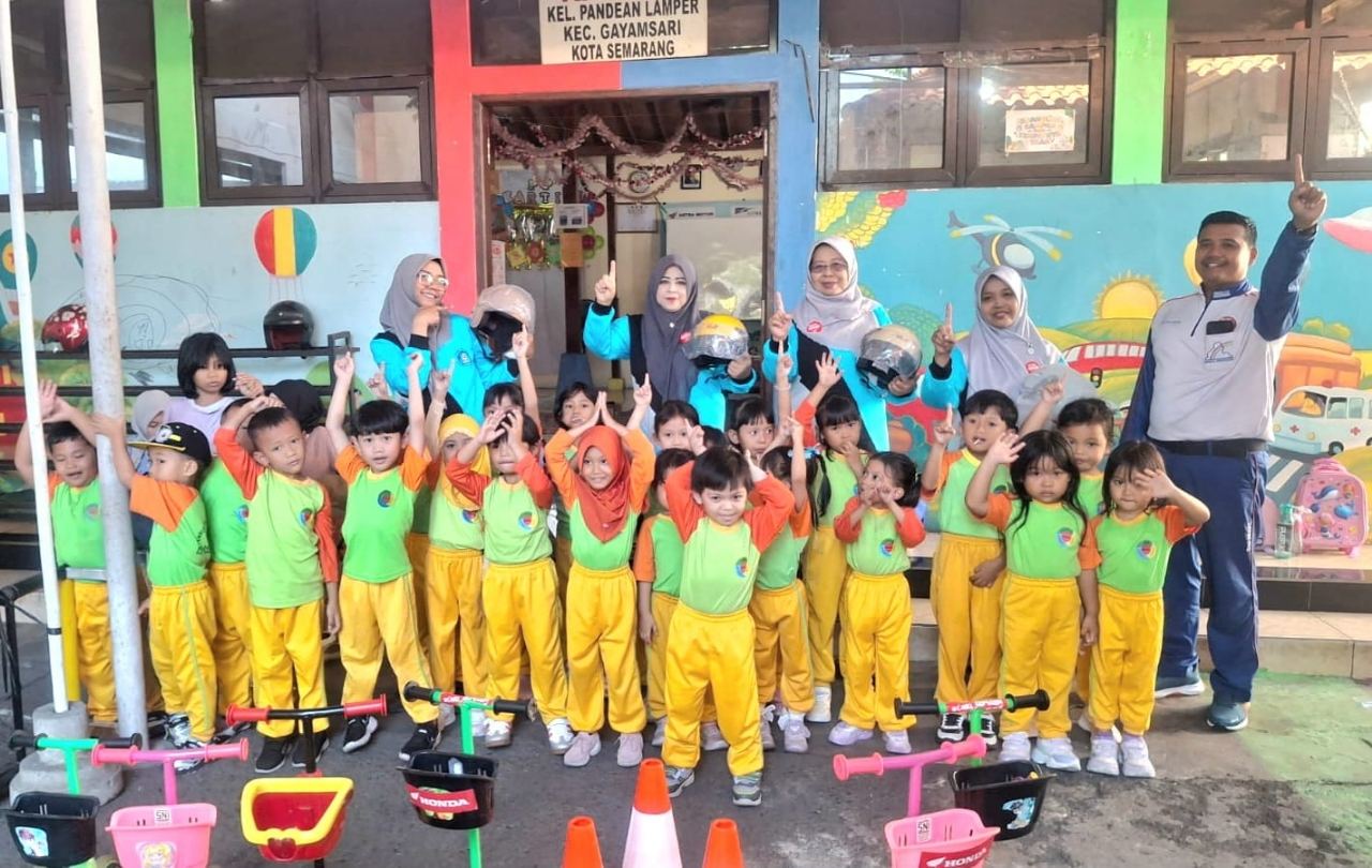 Astra Motor Jateng Ajak Anak PAUD Kenali 