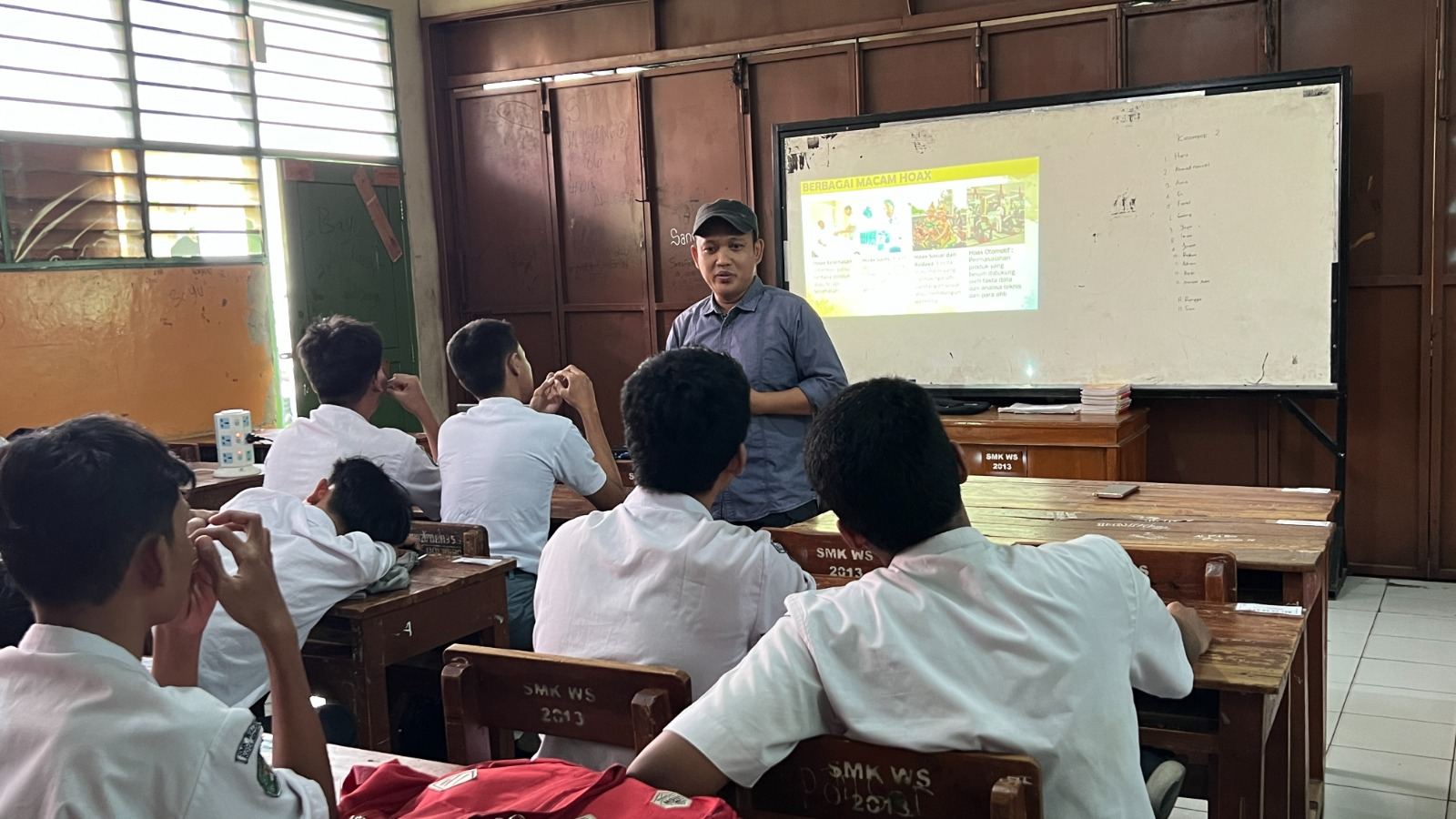 Jalankan ESG Mission Bidang Edukasi, Jurnalis Ajarkan SMK Binaan Honda Jateng Bijak Gunakan Social Media 