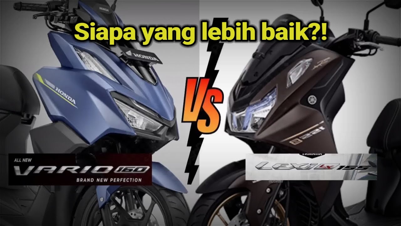 Manakah yang Lebih Baik? Inilah Battle Motor Honda Vario 160 dengan Yamaha Lexi 155