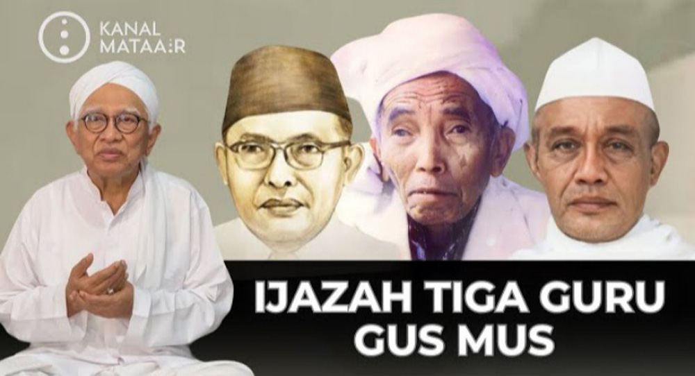 Dijamin Manjur untuk Semua Hajat Besar! Inilah Ijazah dari 3 Guru Gus Mus