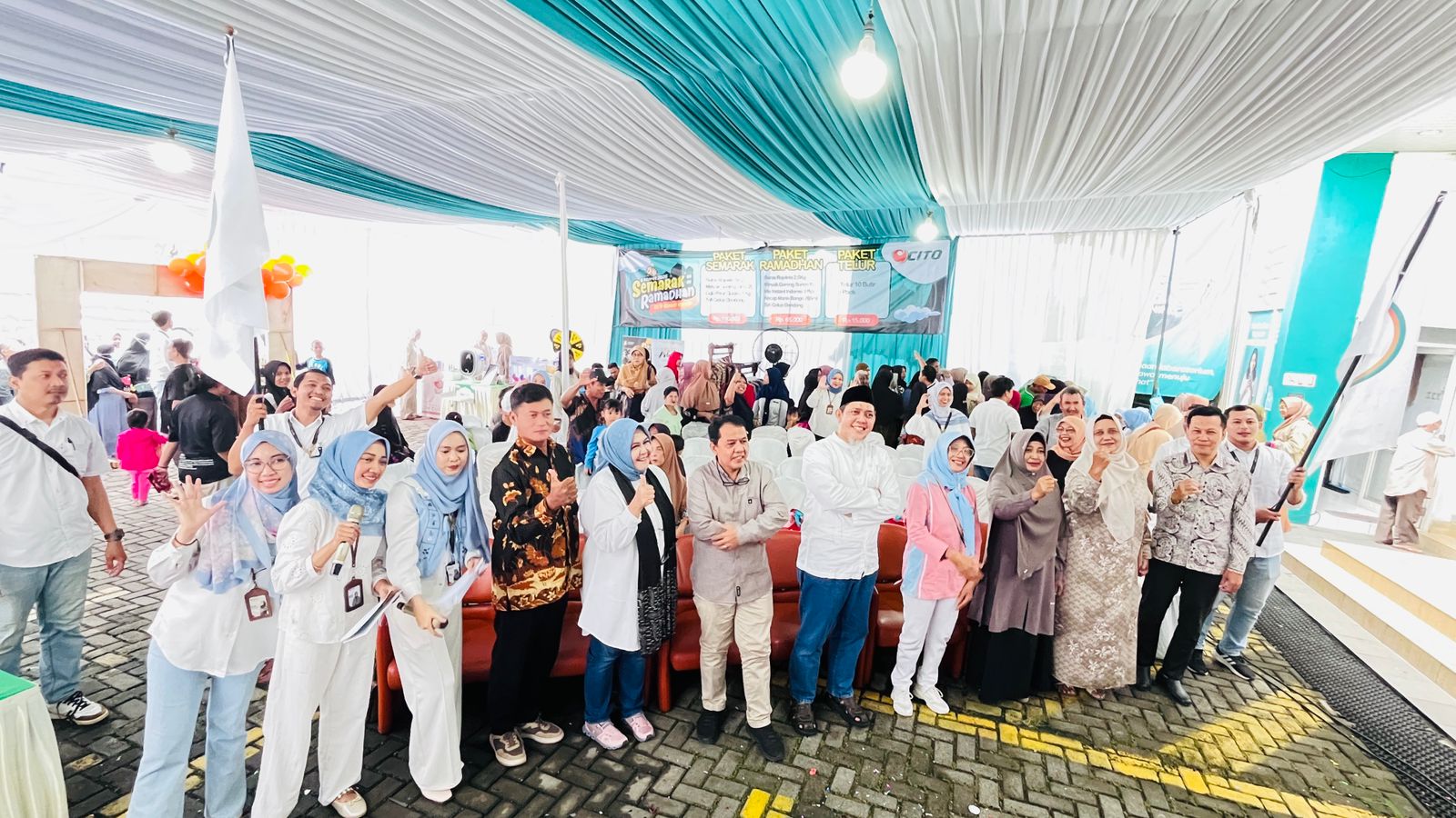 Semarak Ramadan, Laboratorium Cito Pekalongan Gelar Bazar Murah dan Luncurkan Tagline Baru