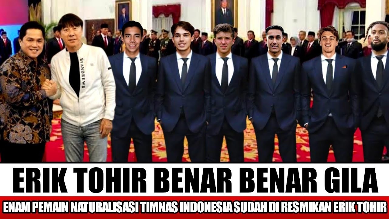 STY Full Senyum! 6 Pemain Naturalisasi Grade A Resmi Perkuat Timnas Indonesia di Kualifikasi Piala Dunia 2026