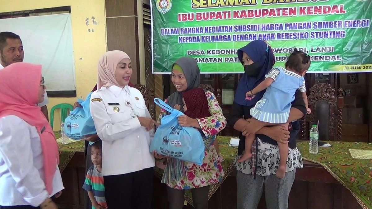 Atasi Stunting, Pemprov Jateng Gelontorkan Bantuan Pangan Murah di Kendal: Tebus Cuma Rp 20 Ribu!