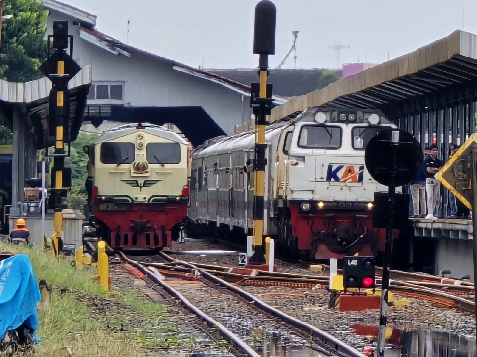 Genangan Air di Pekalongan, 8 Perjalanan Kereta Api Ini Dibatalkan