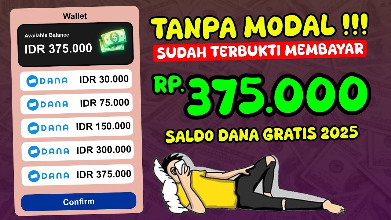 Dapatkan Saldo DANA Gratis! Aplikasi Penghasil Uang Terbaru 2025 yang Terbukti Membayar