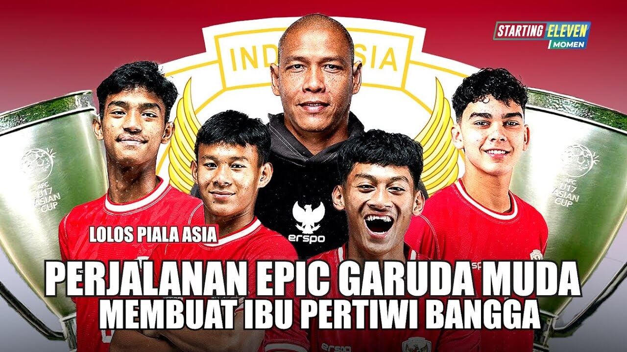 Lolos ke Piala Asia Garuda Muda Menginspirasi Bangsa: Perjalanan Kejayaan di Piala Asia U-17