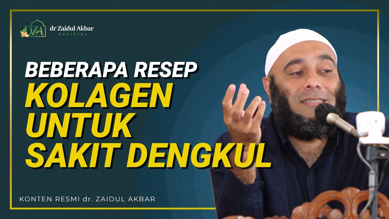 Inilah Resep Kolagen dan Makanan yang Ampuh Meredakan Nyeri Lutut ala dr. Zaidul Akbar