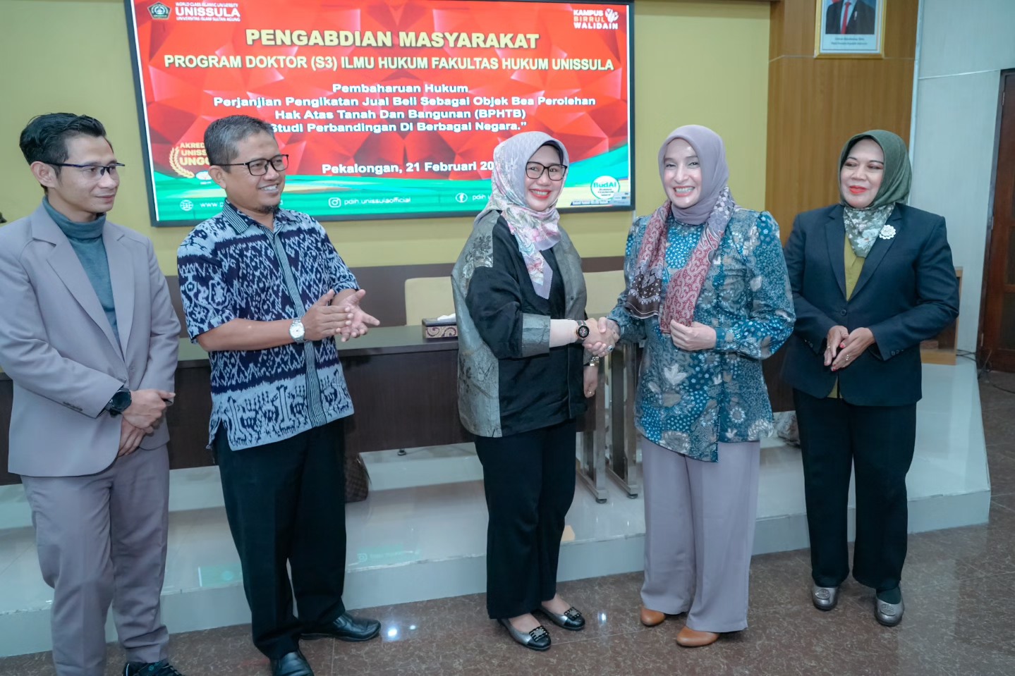 Pekalongan Jadi Pusat Riset Hukum Internasional, Akademisi 13 Negara Kaji Aturan Pertanahan dan BPHTB