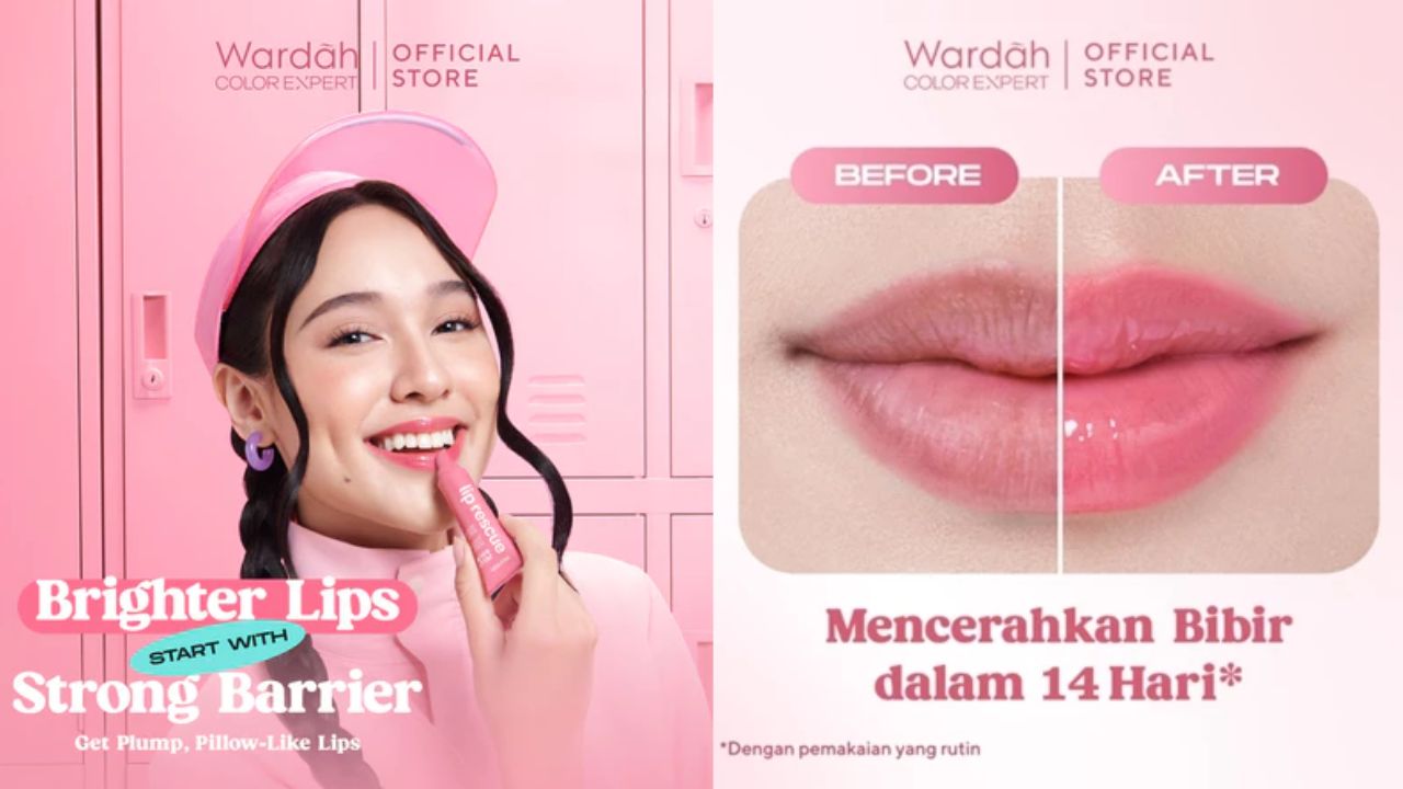 NEW LAUNCH! Review Wardah Lip Rescue Jelly Balm, Cerahkan Bibir Hitam dalam 14 Hari