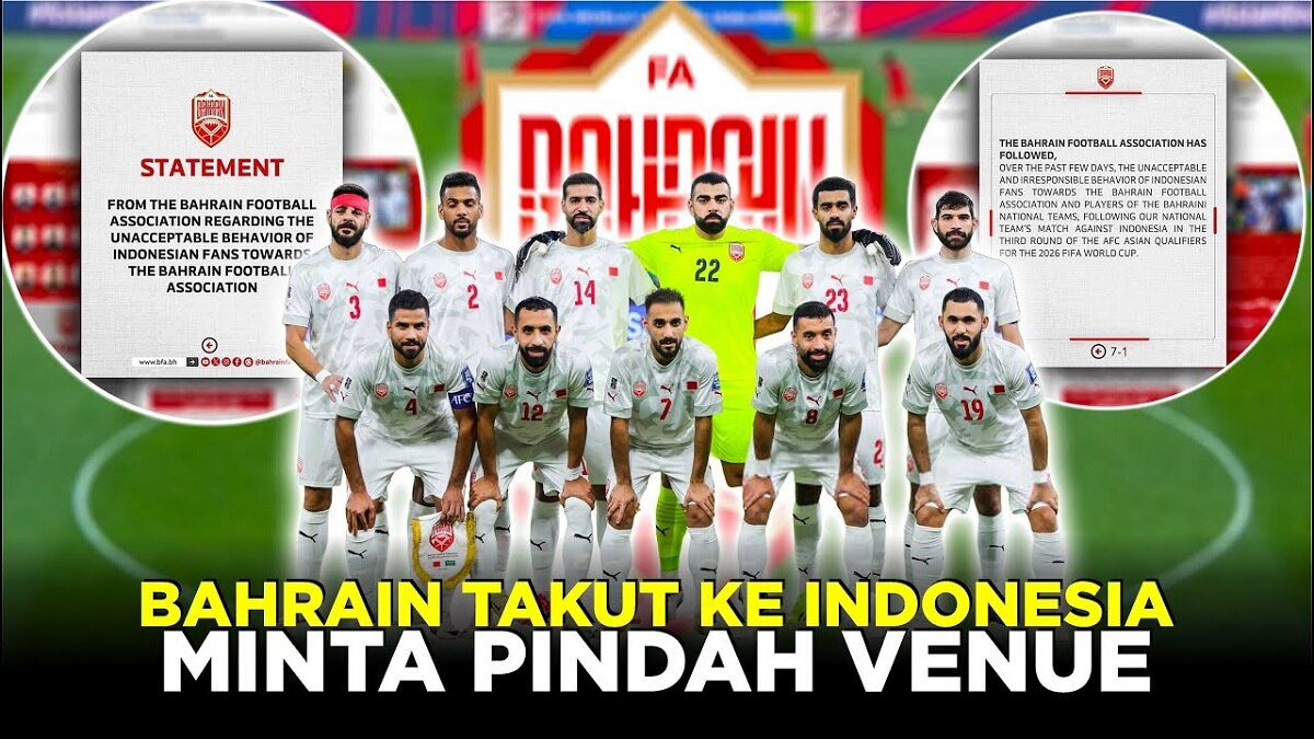 Bahrain Ketakutan! Minta Laga Lawan Timnas Indonesia Digelar di Luar Indonesia