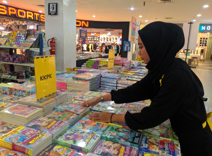 Berburu Buku Murah Saat Libur Sekolah di Pameran Mall Pekalongan