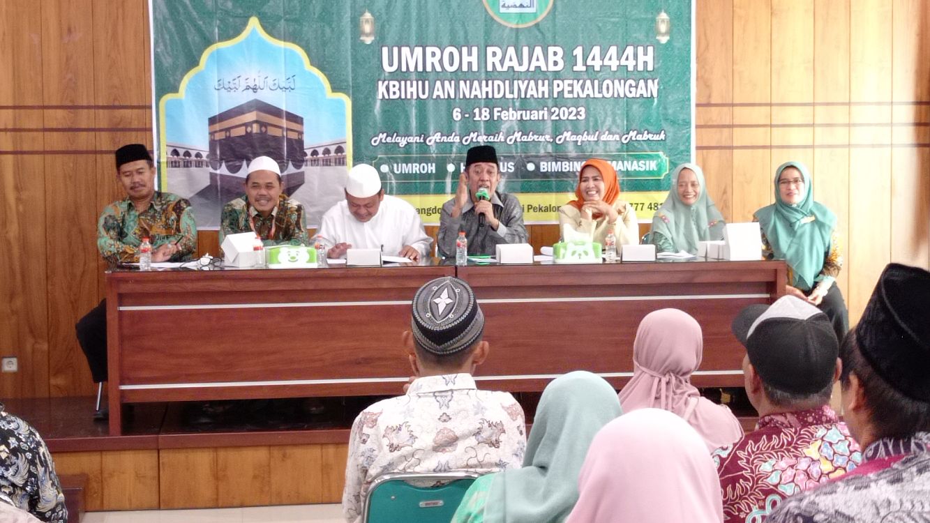 Calon Jamaah KBIHU An Nahdliyah Mendapatkan Bimbingan Manasik Umroh