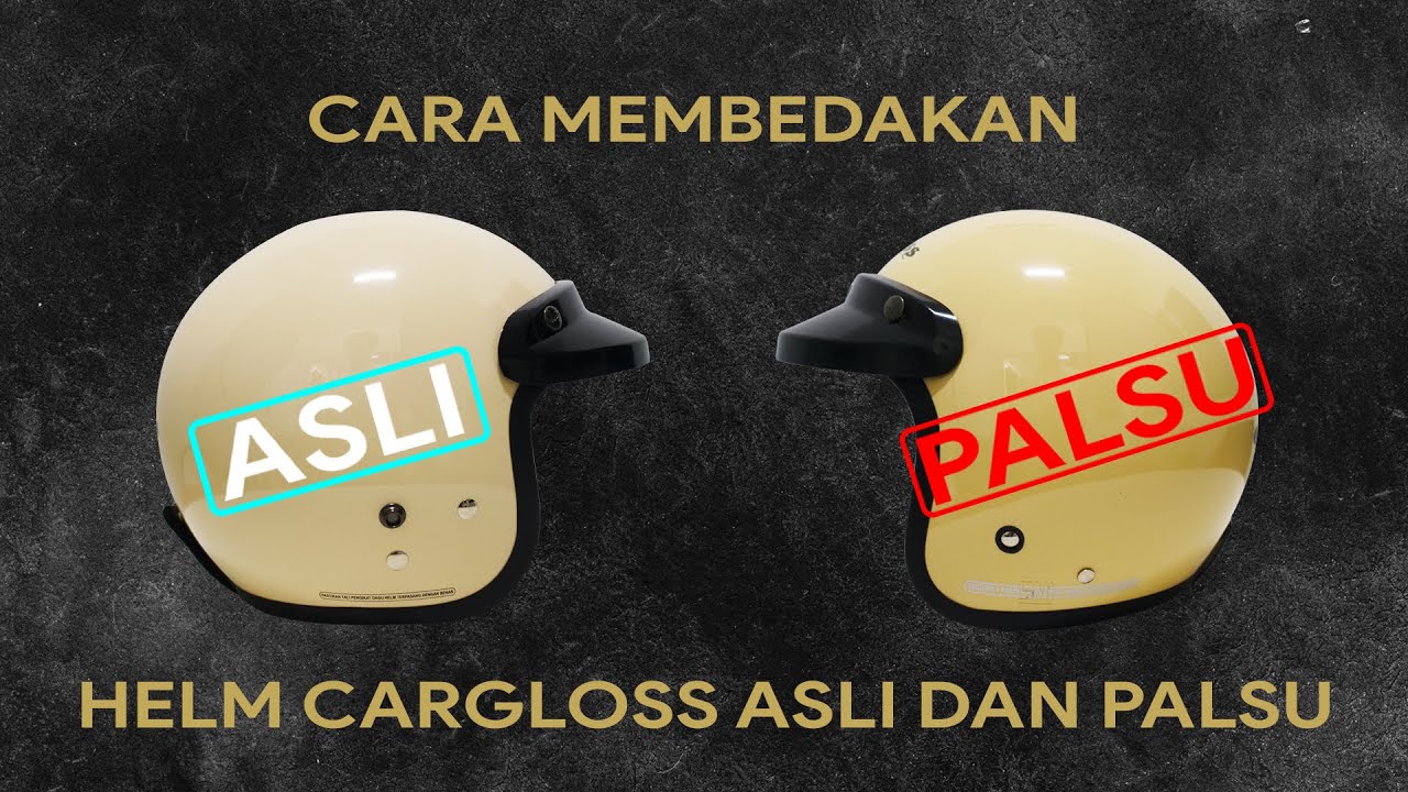 Jangan Sampai Tertipu! Inilah 3 Ciri Helm Bogo Cargloss yang Asli, Dijamin Nyaman Dipakai