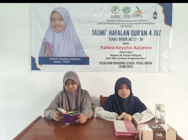 Tasmi’ Al-Qur’an Assalaam: Liburan Semakin Bermakna dengan Al-Qur’an