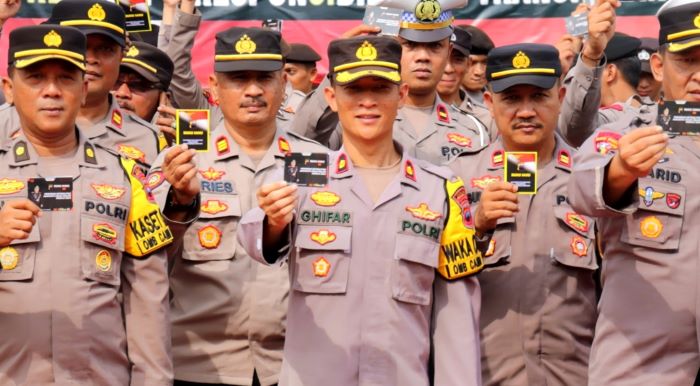 Kapolres Pekalongan Jamin Netralitas Anggota Dalam Pemilu 2024, Tiap Anggota Diberi Buku Saku Netralitas Polri