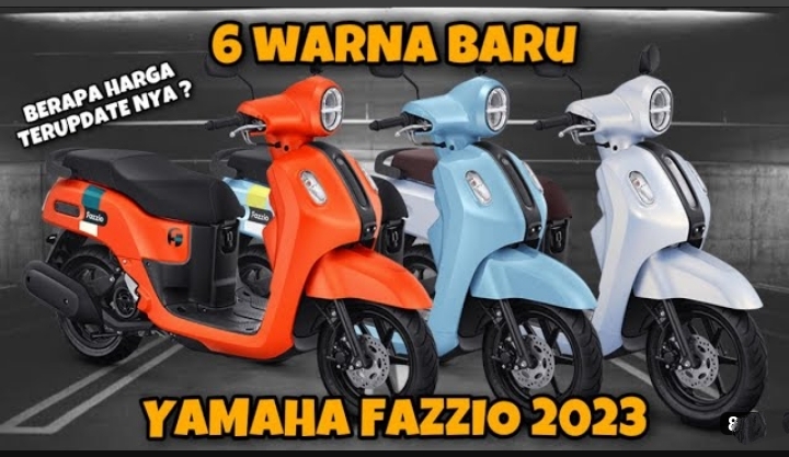 Warna Baru Yamaha Fazzio 2024 Tampilan Kini Semakin Fashionable