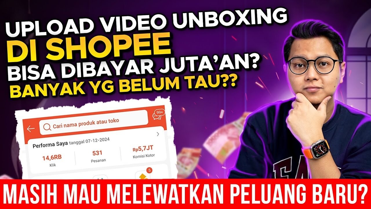 Banyak yang Belum Tahu! Upload Video Unboxing di Shopee Bisa Dibayar Rp2 Juta per Hari, Begini Caranya