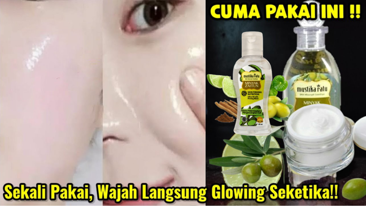 DIY Pemutih Kulit Wajah Racikan Sendiri dari Minyak Zaitun, Kombinasi 3 Bahan ini Bikin Glowing dalam 1 Malam