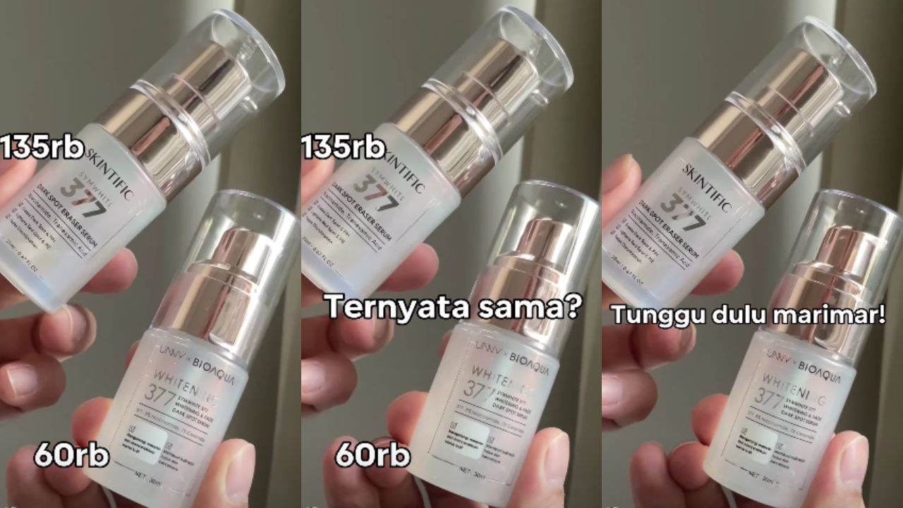 Battle Review Serum Symwhite 377 Skintific VS Bioaqua, Mana yang Lebih Ampuh Hilangkan Flek Hitam?