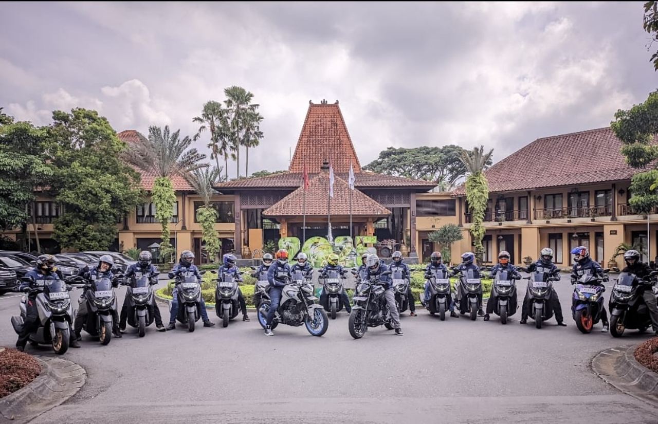 Yamaha Ajak Pemimpin Redaksi Full Gaspol Bareng MAXi & Sport Eksplore Jalur Ikonik Jawa Tengah