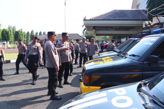 Polres Pekalongan Gelar Apel Siaga Pasca May Day