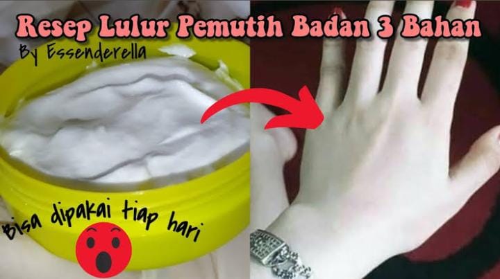 3 Cara Membuat Lulur Alami, Bikin Kulit Putih Permanen Bebas Daki Cuma Pakai Bahan Dapur Gampang Buatnya