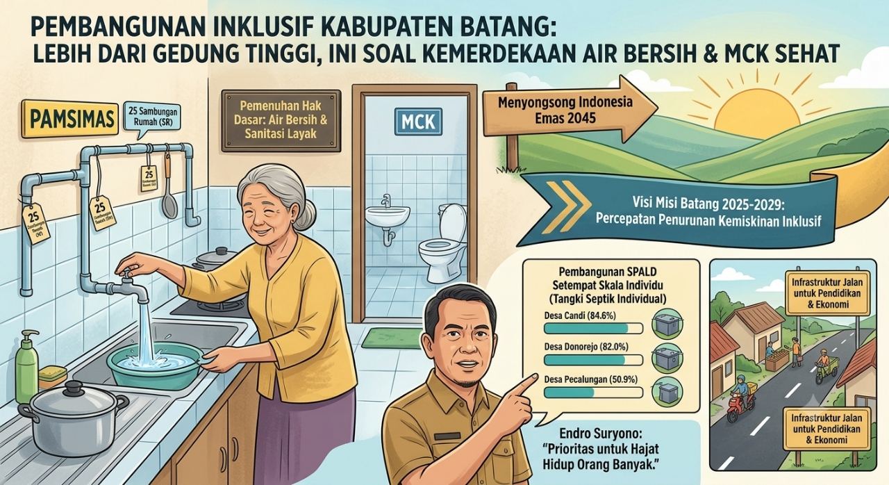 Pemkab Batang Genjot Infrastruktur Sanitasi dan Air Bersih