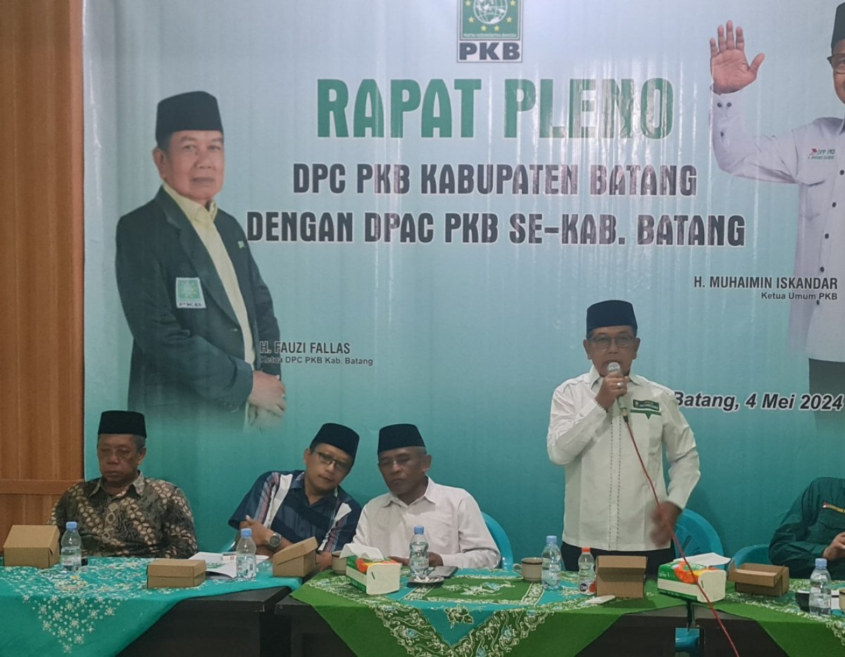 DPC PKB Batang Tetapkan Fauzi Fallas Sebagai Calon Bupati Batang Pada Pilkada 2024