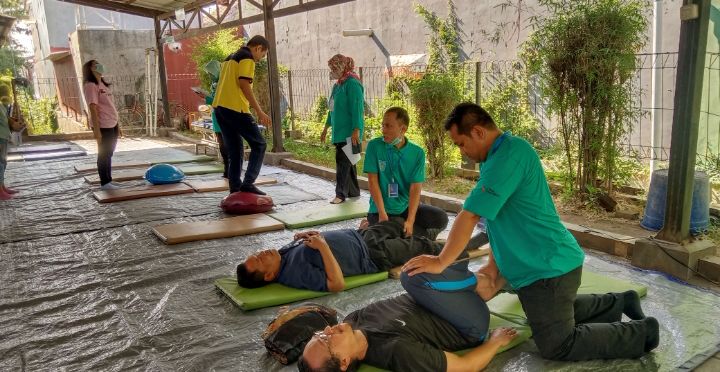 Peringati Hari Fisioterapi Dunia, IFI Pekalongan Gelar Senam dan Pemeriksaan Kebugaran