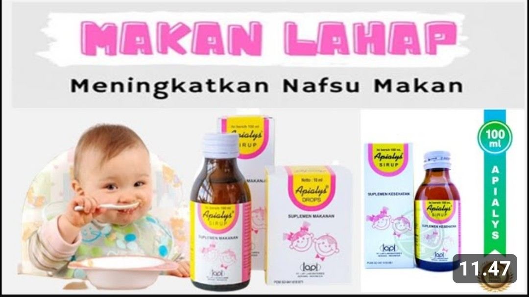 5 Rekomendasi vitamin B5 untuk Anak-anak Penambah Nafsu Makan dan Tingkatkan Imunitas Tubuh