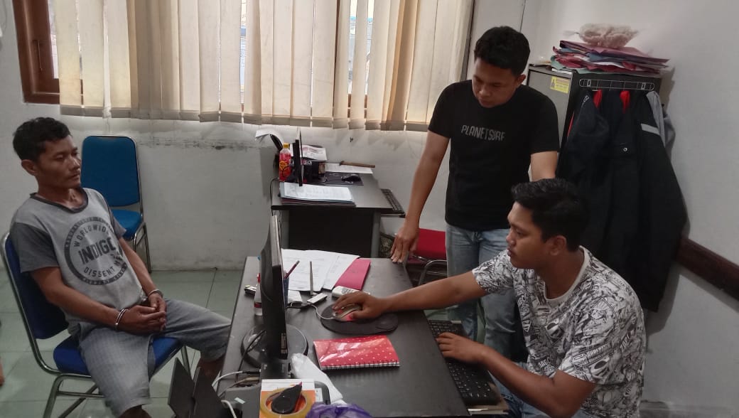 Motor Bocor Diparkir di Halaman Rumah di Desa Legokclile Disikat Pencuri, Pelaku Curanmor Dibekuk Tim Resmob