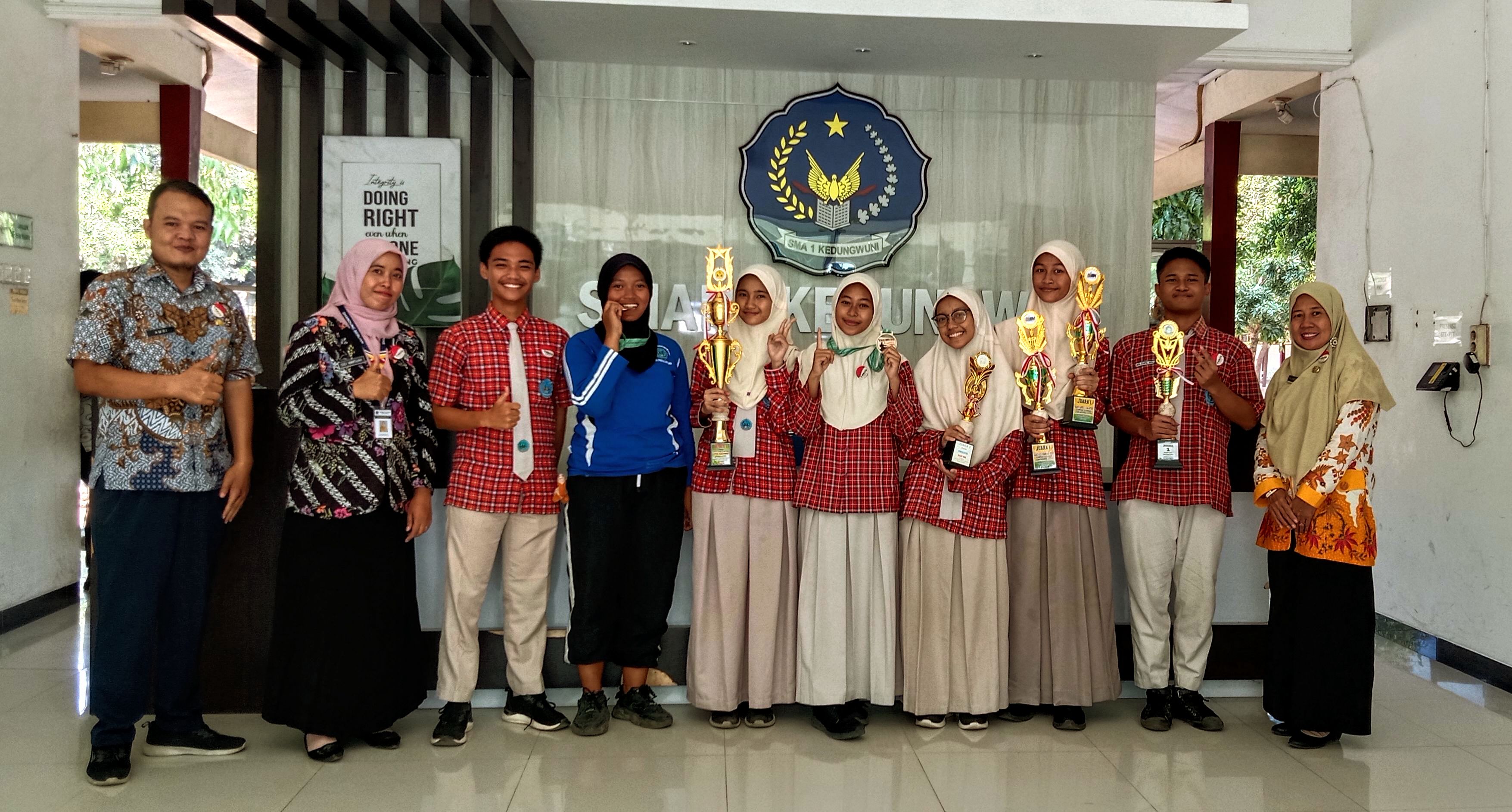 Raih Ragam Prestasi, SMAN 1 Kedungwuni Kembali Torehkan Prestasi Juara 1 Lomba Duta Anti Stunting