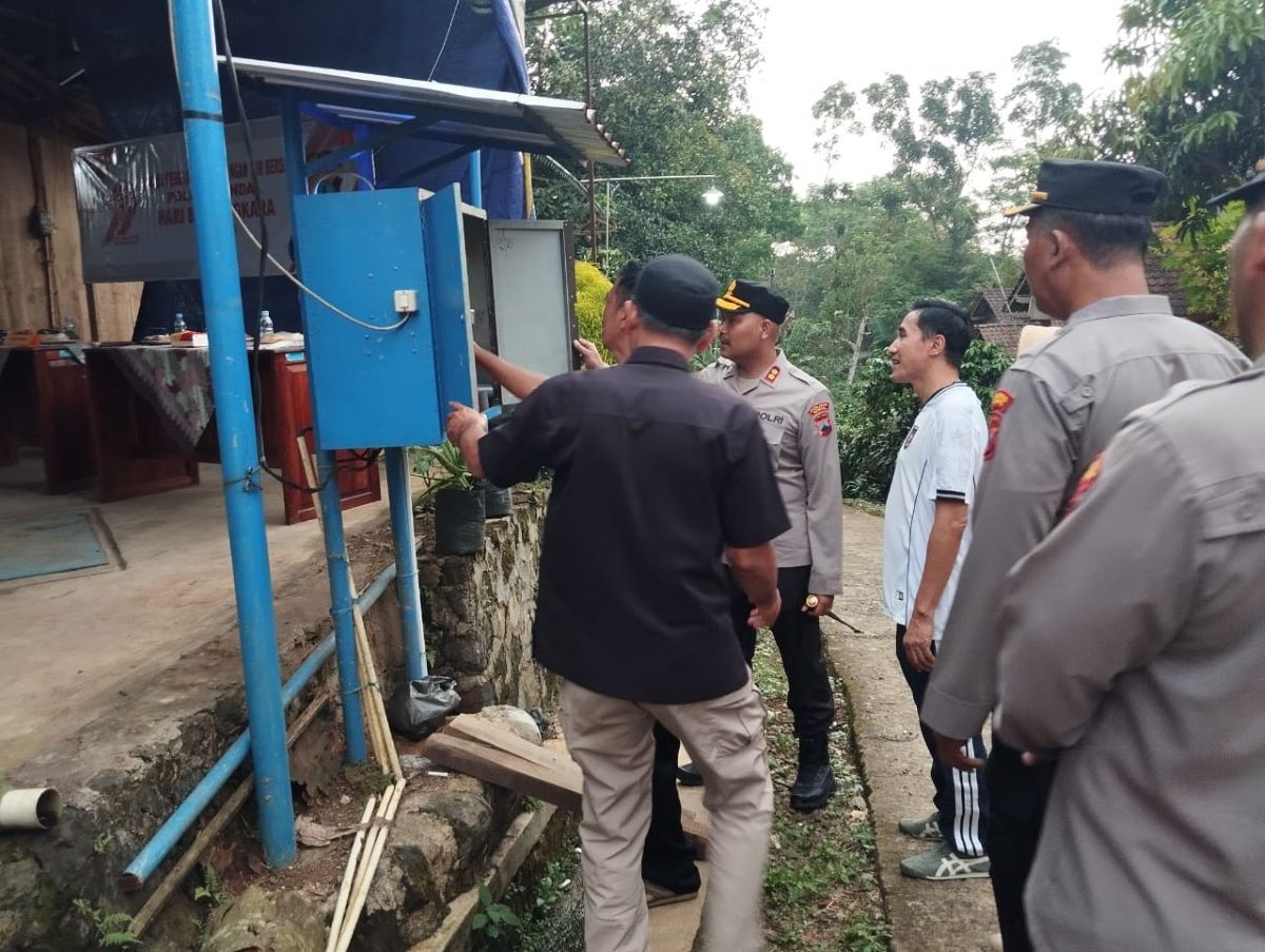 Pompa Air Rusak di Curugsewu Kendal Segera Diperbaiki, Warga Apresiasi Kepedulian Polres!