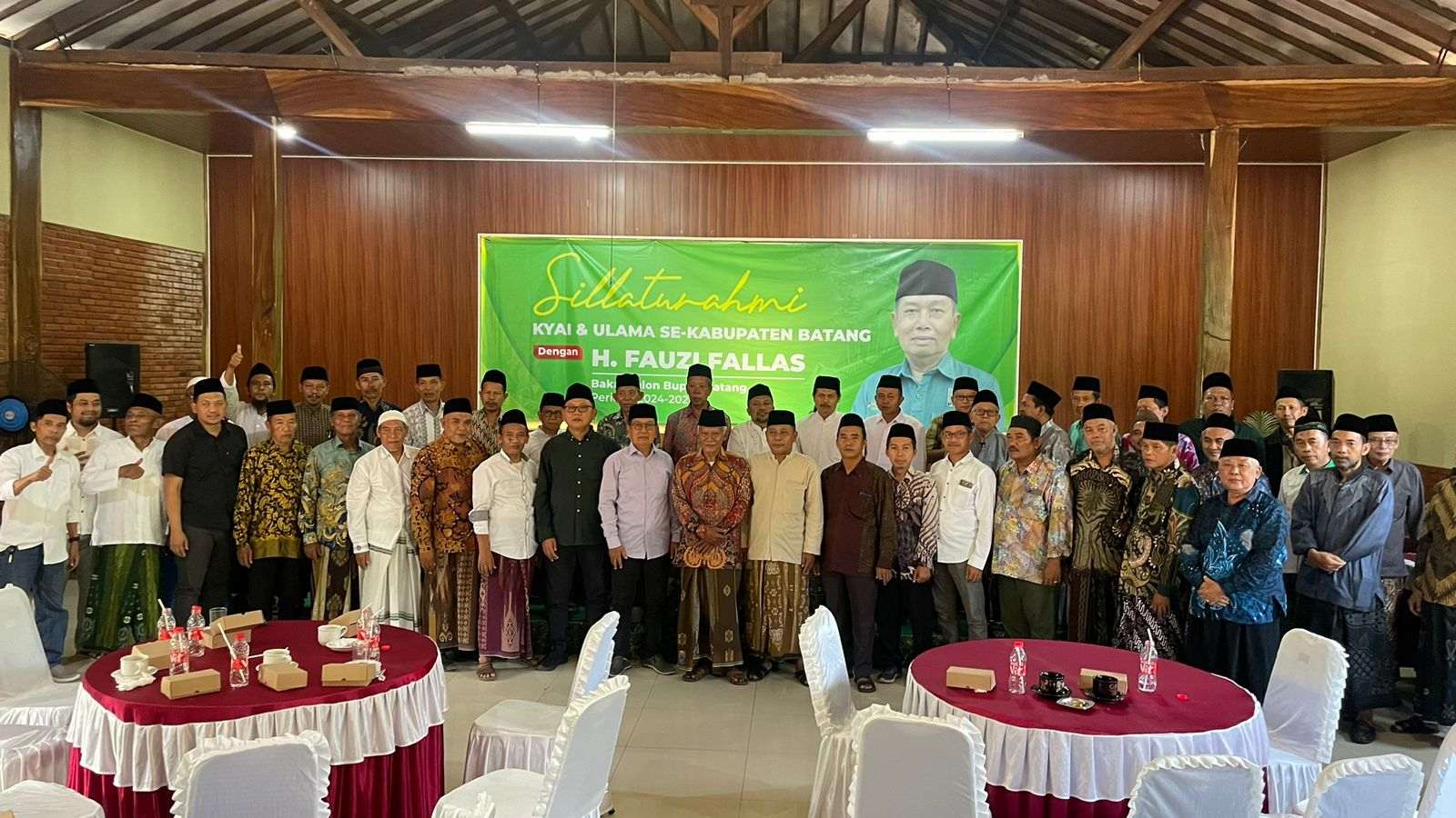 Ulama dan Kiai se-Kabupaten Batang Dukung Fauzi Fallas Maju Sebagai Calon Bupati di Pilbup Batang 2024